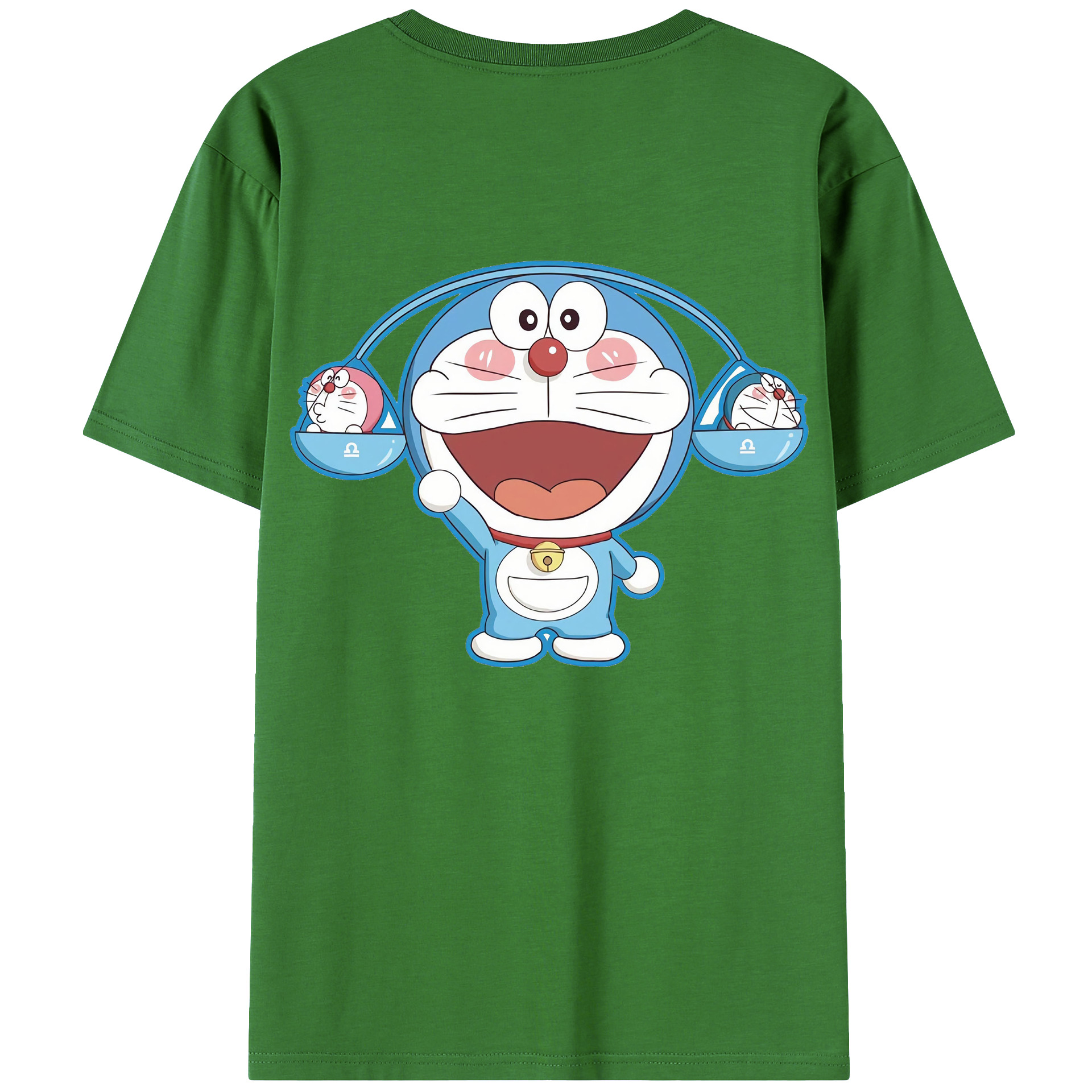 （画像用） ドラえもん Doraemon レディース半袖Tシャツ(バックプリント)